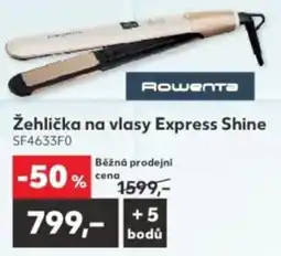 Kaufland Žehlička na vlasy Express Shine nabídka