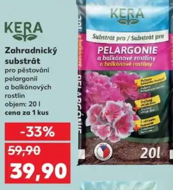 Kaufland KERA Zahradnický substrát nabídka