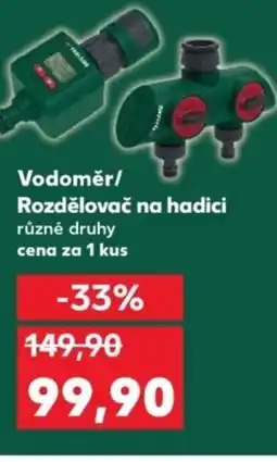 Kaufland Vodoměr/ Rozdělovač na hadici nabídka