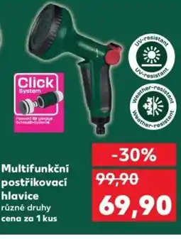 Kaufland Multifunkční postřikovaci hlavice nabídka