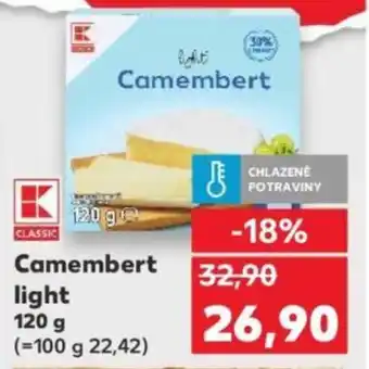Kaufland Camembert light nabídka
