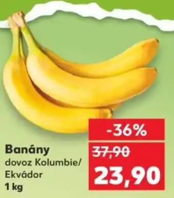 Kaufland Banány nabídka