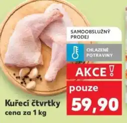 Kaufland Kuřecí čtvrtky nabídka