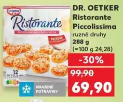 Kaufland DR. OETKER Ristorante Piccolissima nabídka