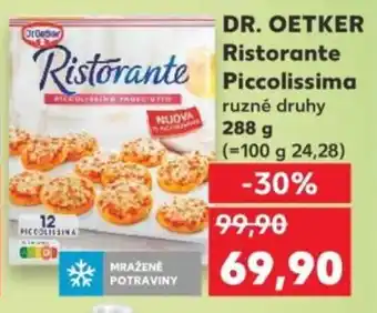 Kaufland DR. OETKER Ristorante Piccolissima nabídka