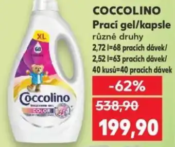 Kaufland COCCOLINO Prací gel/kapsle nabídka
