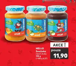 Kaufland HELLO Svačinka nabídka