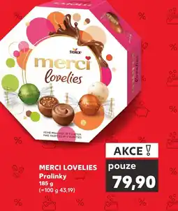 Kaufland MERCI Lovelies Pralinky nabídka