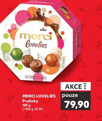 Kaufland MERCI Lovelies Pralinky nabídka