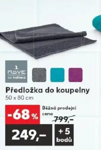 Kaufland Předložka do koupelny nabídka