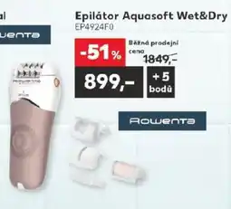 Kaufland Epilátor Aquasoft Wet&Dry nabídka
