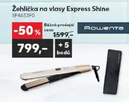 Kaufland Žehlička na vlasy Express Shine nabídka