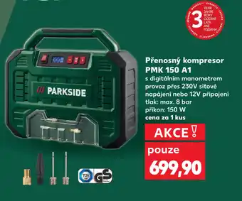Kaufland PARKSIDE Přenosný kompresor PMK 150 A1 nabídka