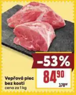 Billa Vepřová plec bez kosti nabídka