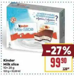 Billa Kinder Milk-Slice nabídka