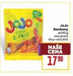 Billa JoJo Bonbony nabídka