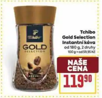 Billa Tchibo Gold Selection Instantni kava nabídka