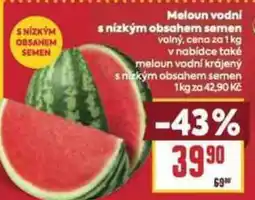 Billa Meloun vodni s nízkým obsahem semen nabídka