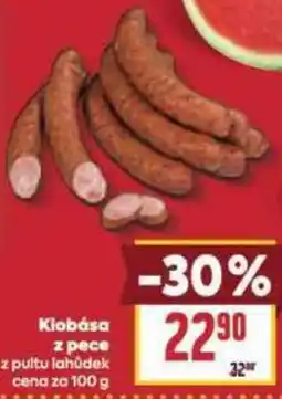 Billa Klobása z pece nabídka