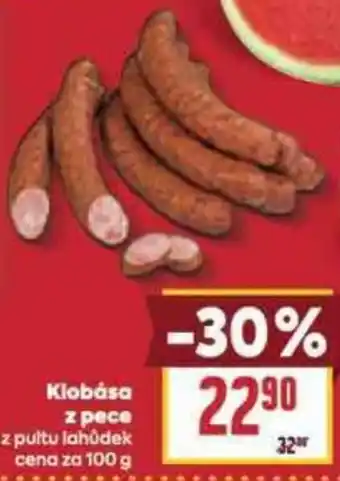 Billa Klobása z pece nabídka