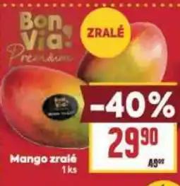Billa Mango zralé nabídka
