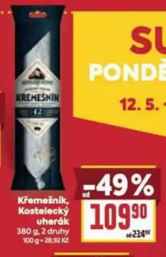 Billa Křemešnik, Kostelecký uherák nabídka