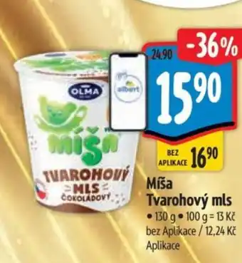 Albert OLMA Míša Tvarohový mls nabídka