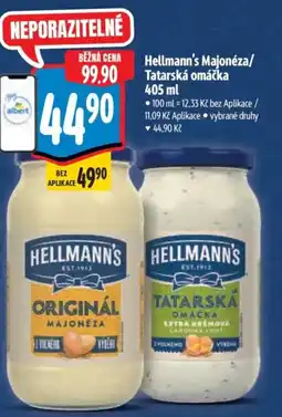 Albert HELLMANN'S Majonéza/ Tatarská omáčka nabídka