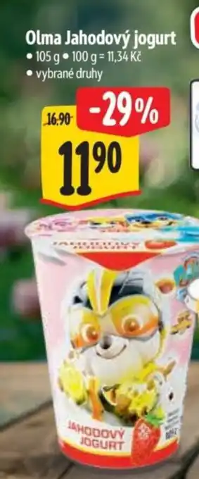 Albert OLMA Jahodový jogurt nabídka