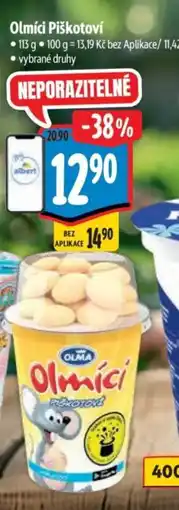 Albert OLMA Olmíci Piškotoví nabídka