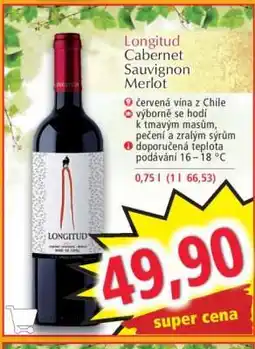 Norma Longitud Cabernet Sauvignon Merlot nabídka