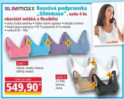 Norma Bezešvá podprsenka „Slimmaxx“, sada 4 ks nabídka