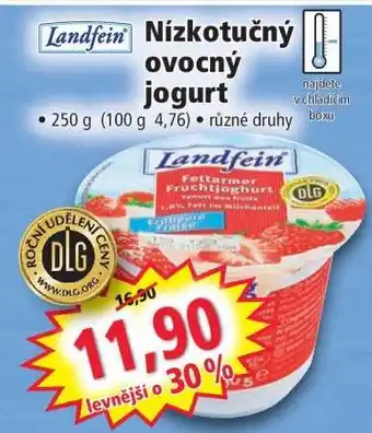 Norma Landfein Nízkotučný ovocný jogurt nabídka