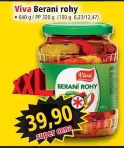 Norma Viva Beraní rohy nabídka