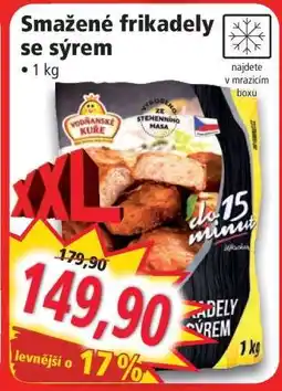 Norma Smažené frikadely se sýrem nabídka