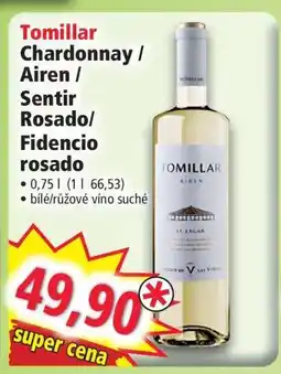Norma Tomillar Chardonnay / Airen / Sentir Rosado/ Fidencio rosado nabídka