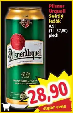 Norma Pilsner Urquell světlý ležák nabídka