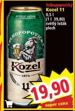 Norma Velkopopovický Kozel 11 nabídka