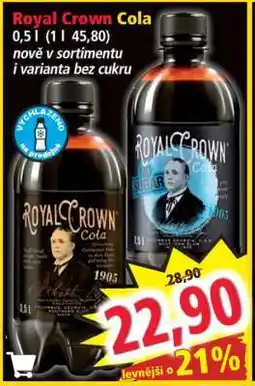 Norma Royal Crown Cola nabídka