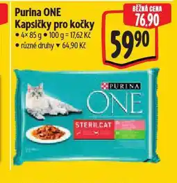 Albert Purina one kapsičky pro kočky nabídka