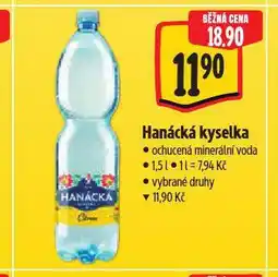Albert Hanácká kyselka nabídka