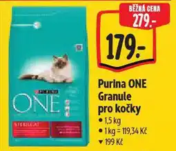 Albert Purina one granule pro kočky nabídka