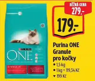 Albert Purina one granule pro kočky nabídka