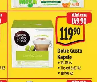 Albert Kávové kapsle dolce gusto nabídka