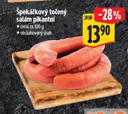 Albert Špekáčkový točený pikantní salám nabídka