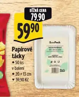 Albert Papírové tácky nabídka