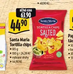 Albert Santa maria tortilla chips nabídka