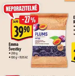 Albert Emma švestky nabídka