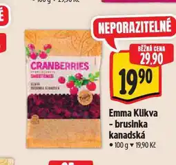 Albert Emma klikva brusinka kanadská nabídka