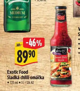 Albert Exotic food sladká chilli omáčka nabídka